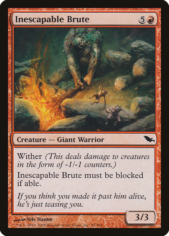 Inescapable Brute [Shadowmoor] | Good Games Modbury