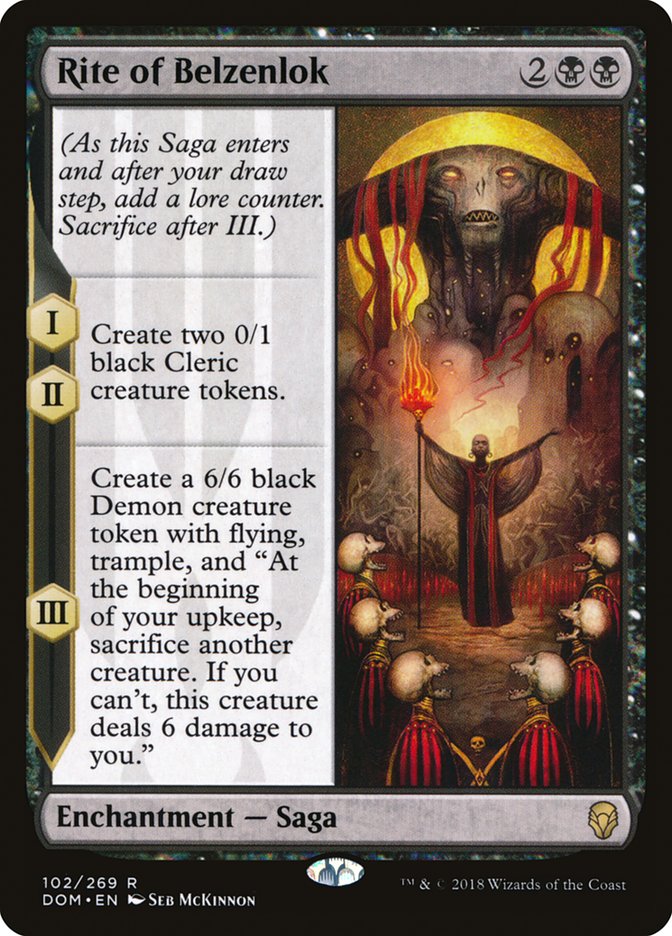 Rite of Belzenlok 102/269 (Dominaria)  | Good Games Modbury