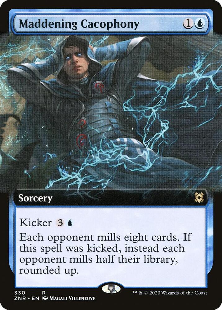 Maddening Cacophony 330/280 (Zendikar Rising)  - Extended Art | Good Games Modbury