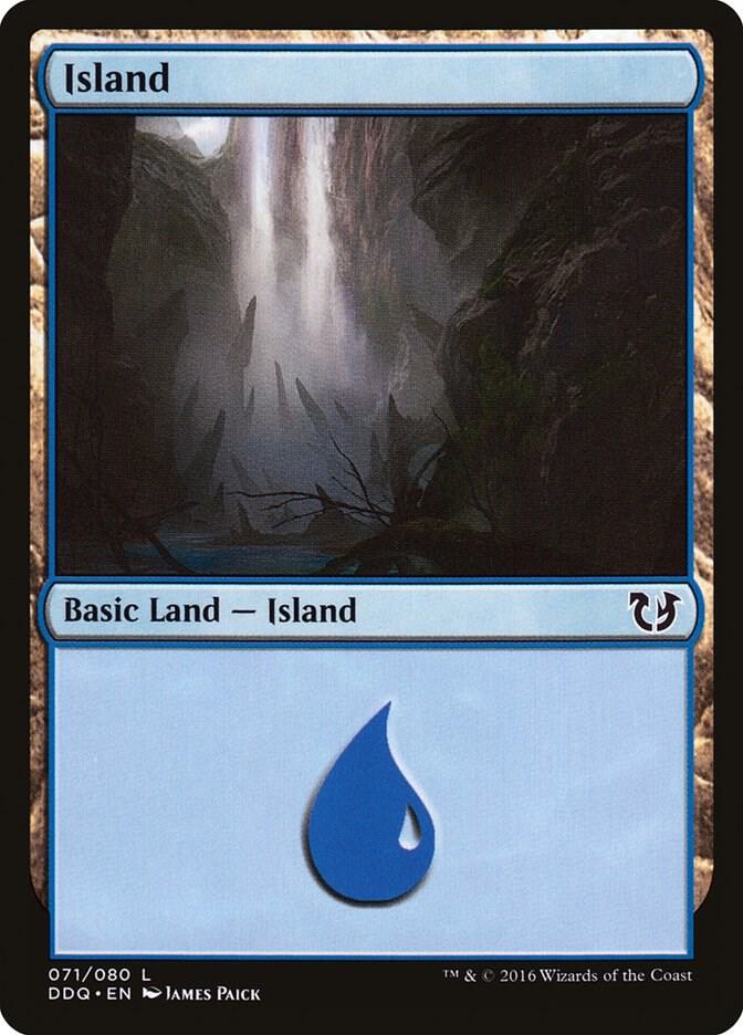Island 071 71/80 (Duel Decks: Blessed vs. Cursed)  | Good Games Modbury