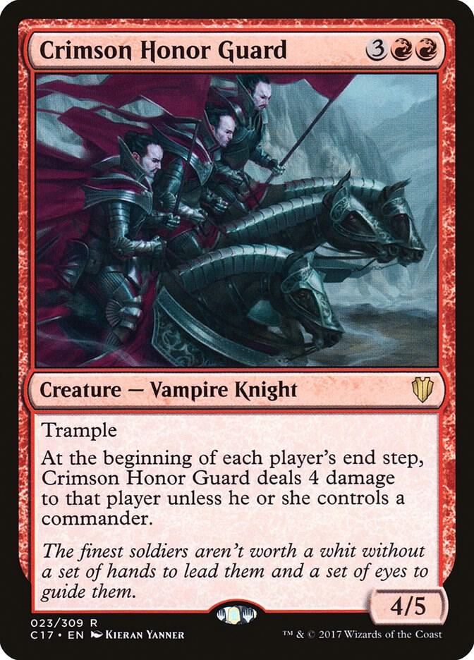 Crimson Honor Guard 23/309 (Commander 2017)  | Good Games Modbury