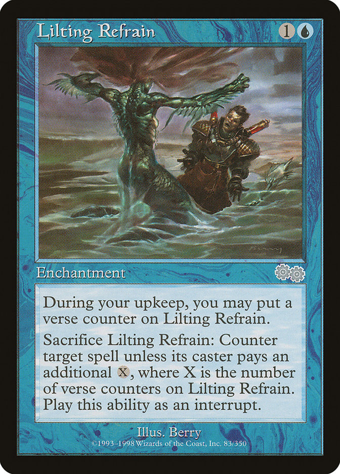 Lilting Refrain 83/350 (Urza's Saga)  | Good Games Modbury