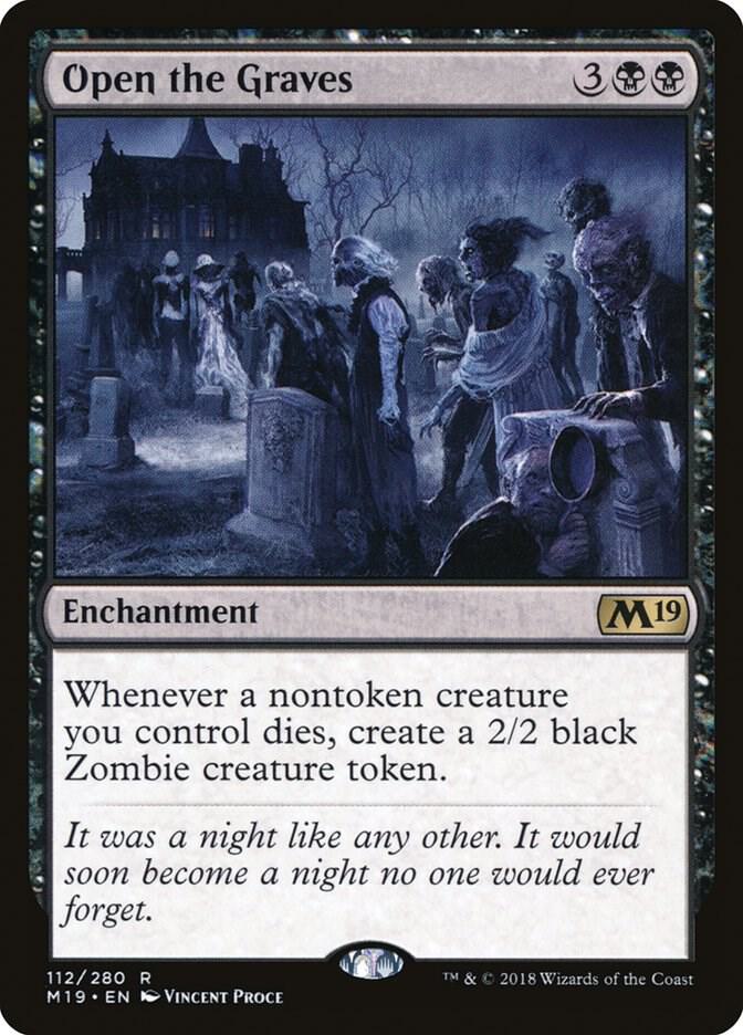 Open the Graves 112/280 (Core Set 2019)  | Good Games Modbury