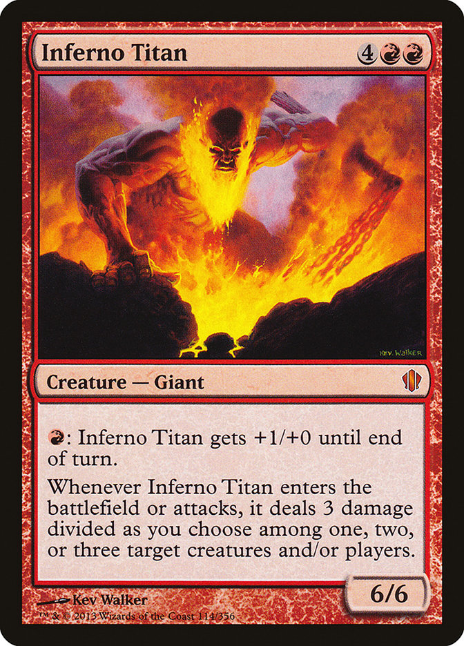 Inferno Titan [Commander 2013] | Good Games Modbury