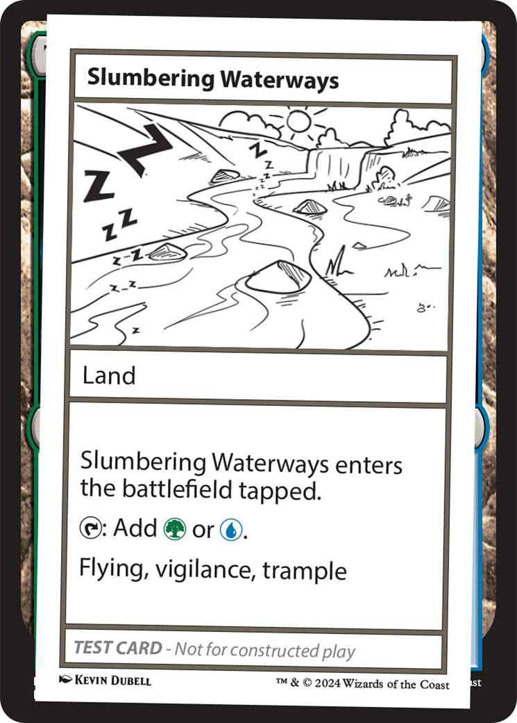 Slumbering Waterways [Mystery Booster 2 Playtest Cards] | Good Games Modbury