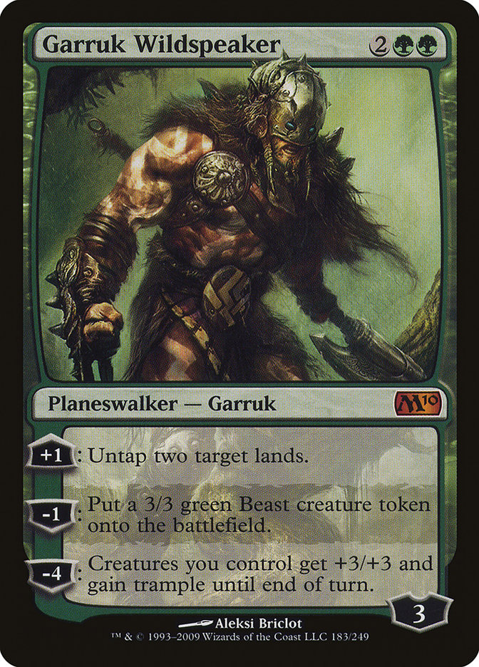Garruk Wildspeaker [Magic 2010] | Good Games Modbury