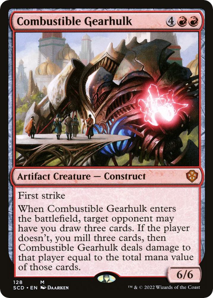 Combustible Gearhulk 128/352 (Starter Commander Decks)  | Good Games Modbury