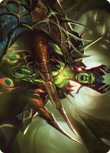 Mazes Mantle Art Card 40 (Art Series: Phyrexia: All Will Be One)  | Good Games Modbury