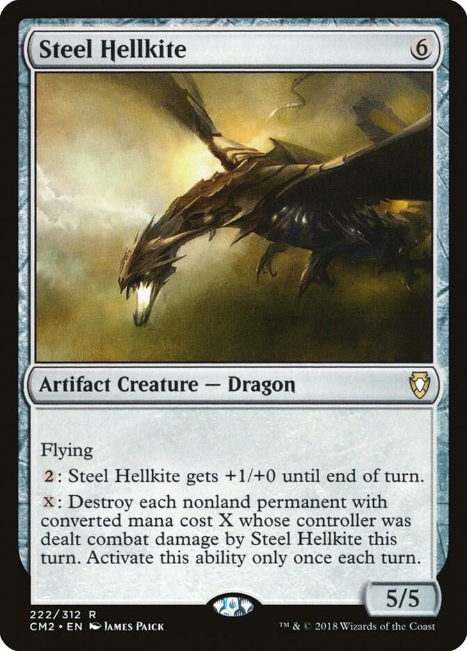 Steel Hellkite 222/312 (Commander Anthology Volume II)  | Good Games Modbury