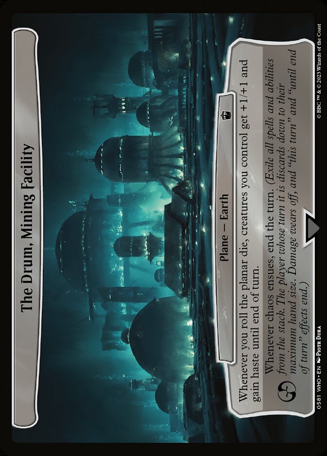 The Drum, Mining Facility 581/331 (Planechase: Universes Beyond: Doctor Who)  | Good Games Modbury