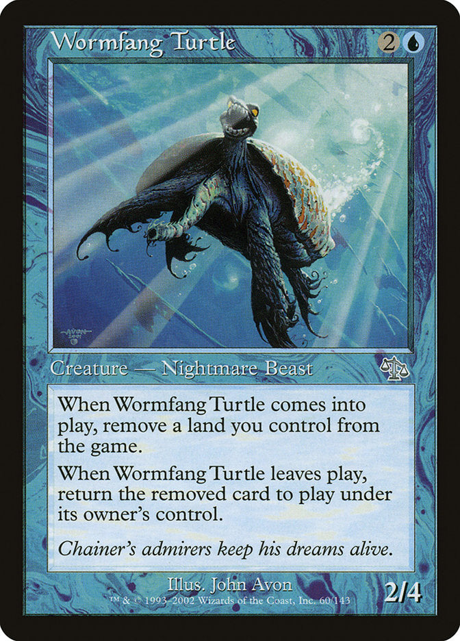 Wormfang Turtle 60/143 (Judgment)  - Foil | Good Games Modbury