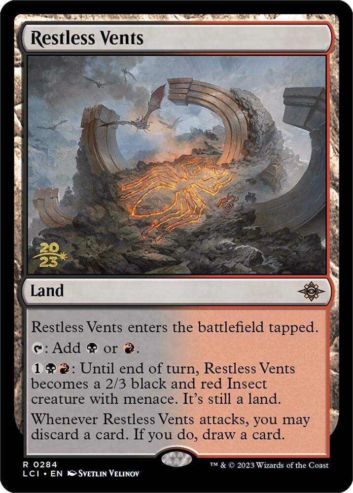 Restless Vents 284 (Prerelease Cards)  - Foil | Good Games Modbury