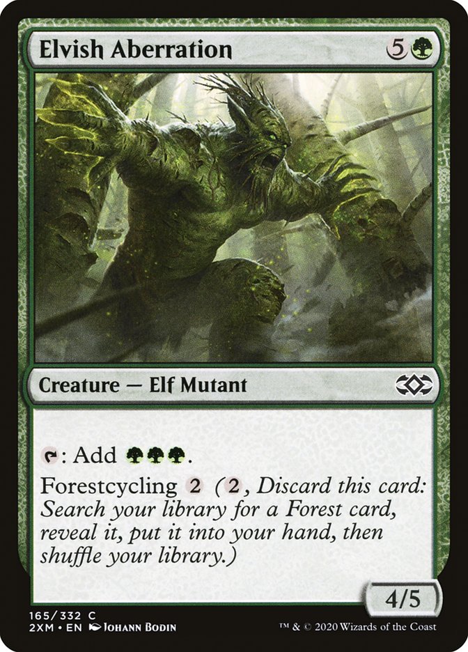 Elvish Aberration [Double Masters] | Good Games Modbury