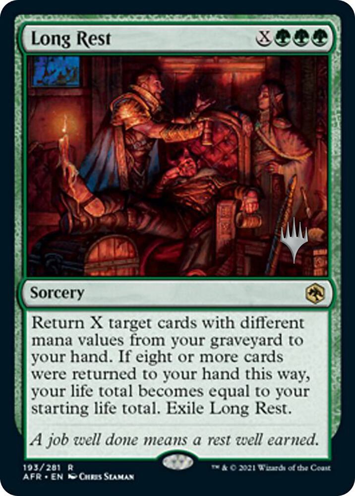 Long Rest 193p/241 (Promo Pack: Adventures in the Forgotten Realms)  - Foil | Good Games Modbury