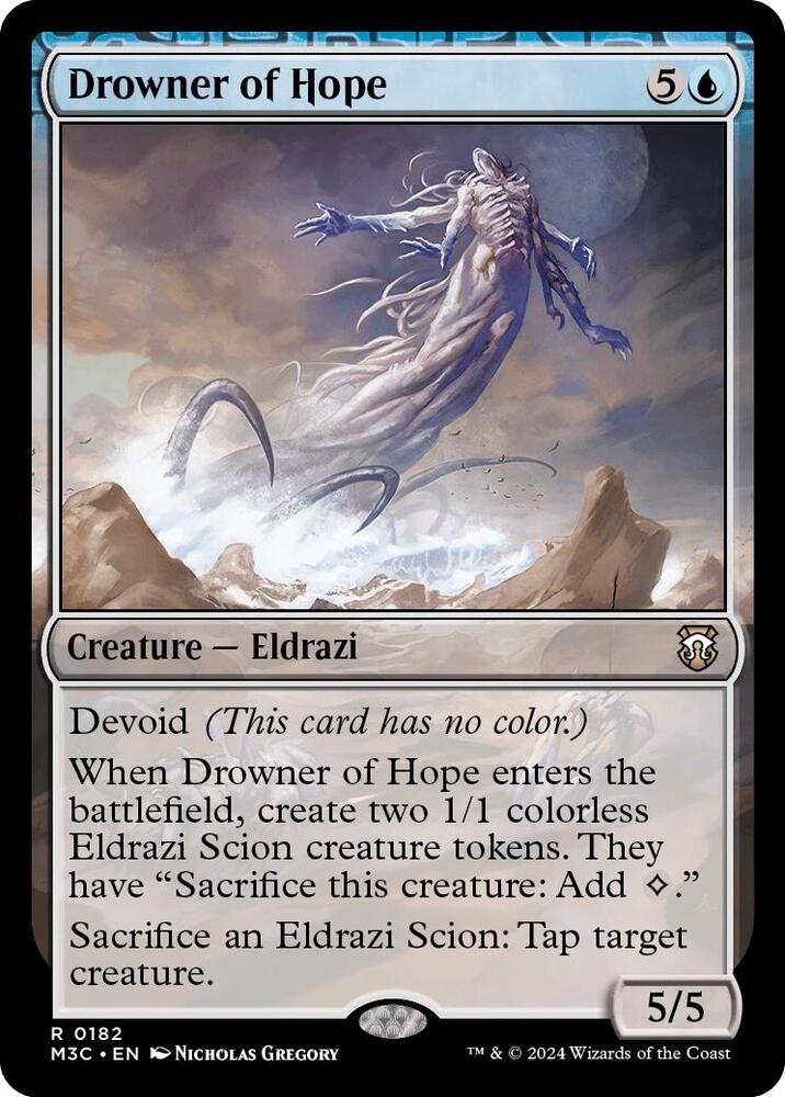 Drowner of Hope 182/411 (Commander: Modern Horizons 3)  - Ripple Foil | Good Games Modbury