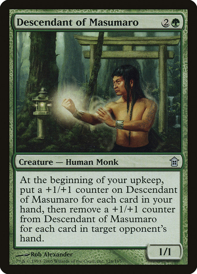 Descendant of Masumaro [Saviors of Kamigawa] | Good Games Modbury