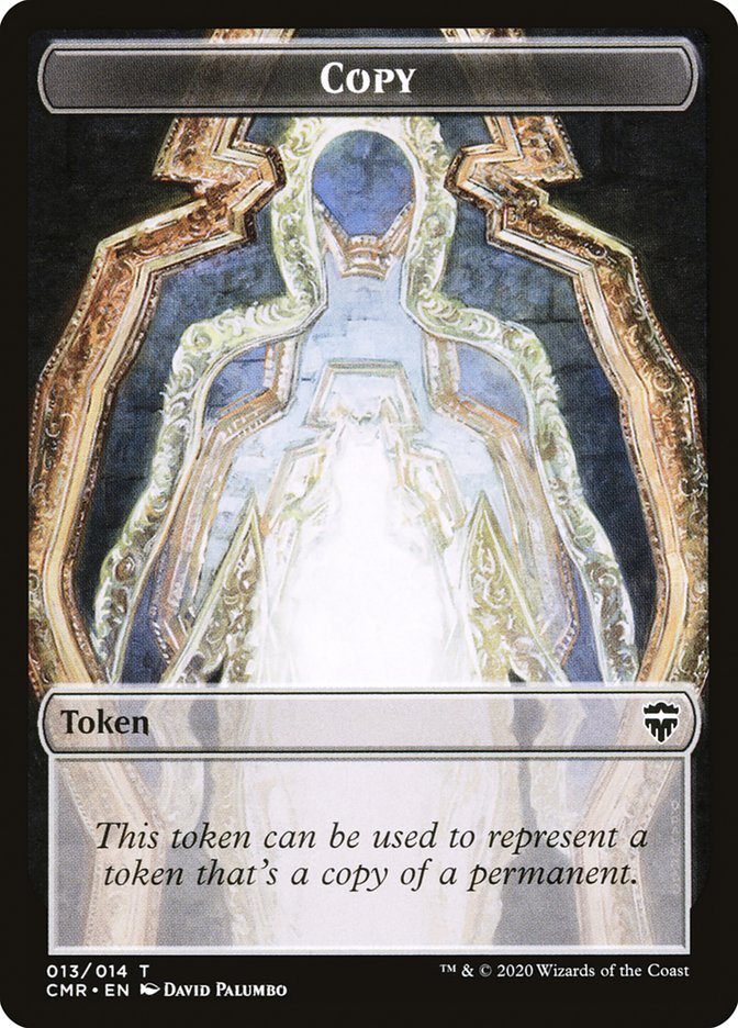 Copy (013) // Golem Double-Sided Token [Commander Legends Tokens] | Good Games Modbury