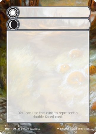 Helper Card (5/9) [Innistrad: Midnight Hunt Tokens] | Good Games Modbury