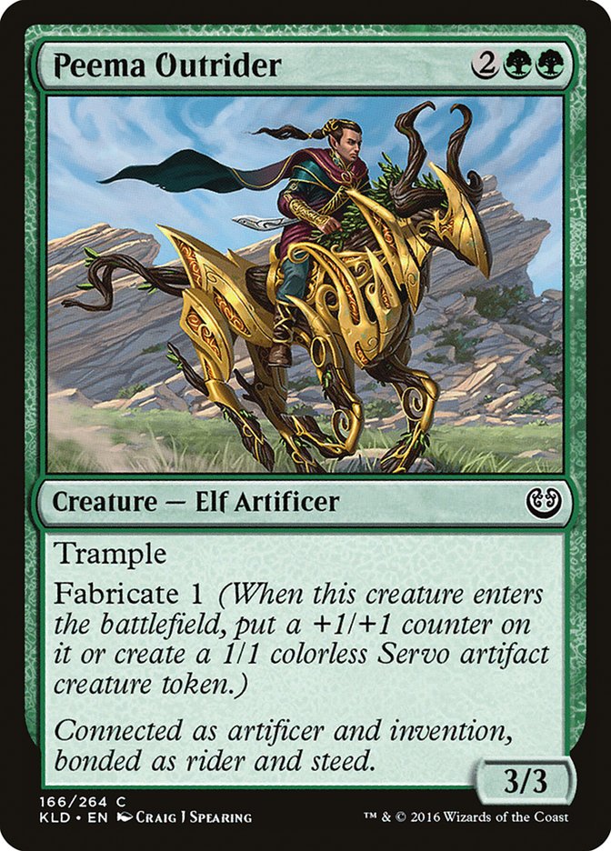 Peema Outrider [Kaladesh] | Good Games Modbury