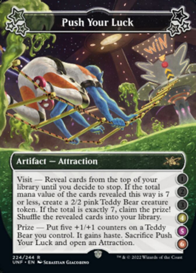 Push Your Luck (4-5-6) [Unfinity] | Good Games Modbury