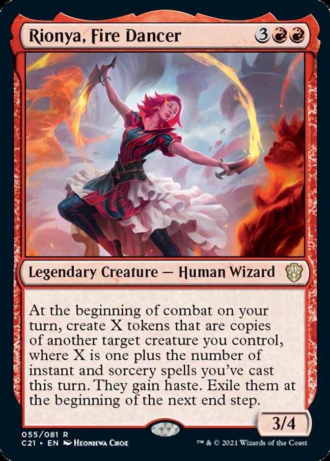 Rionya, Fire Dancer [Commander 2021] | Good Games Modbury