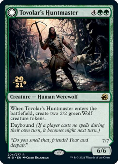 Tovolars Huntmaster 204s/171 (Prerelease Cards)  - Foil | Good Games Modbury