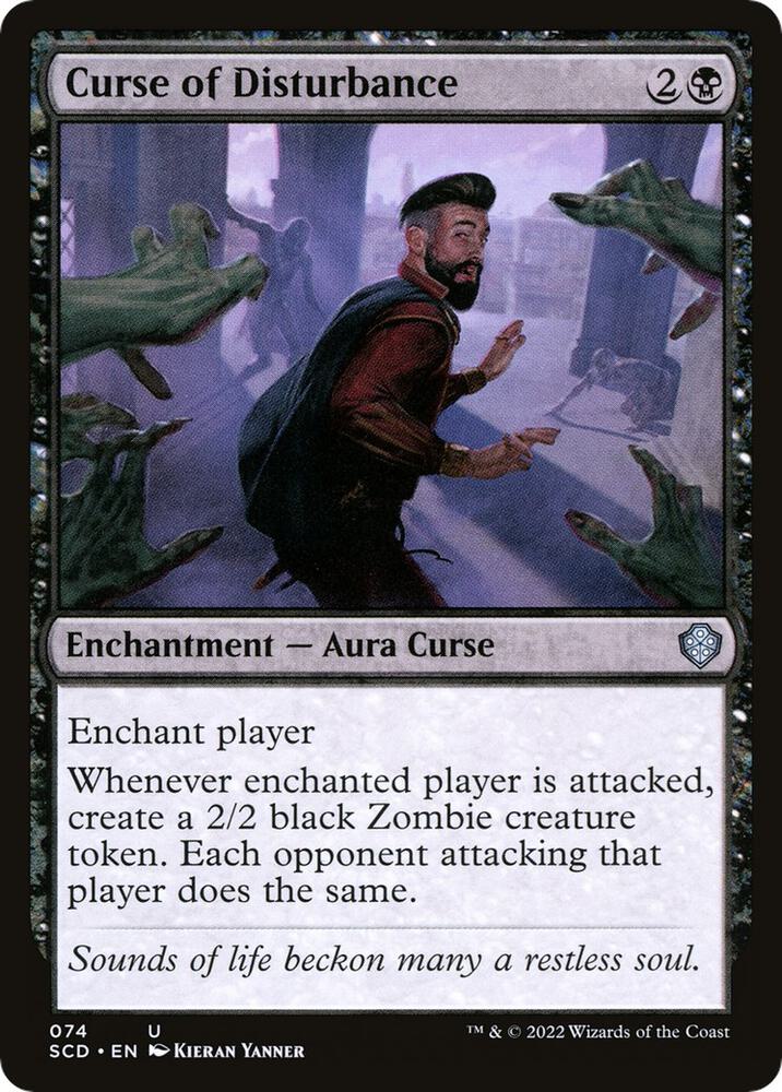 Curse of Disturbance 74 (Starter Commander Decks)  | Good Games Modbury