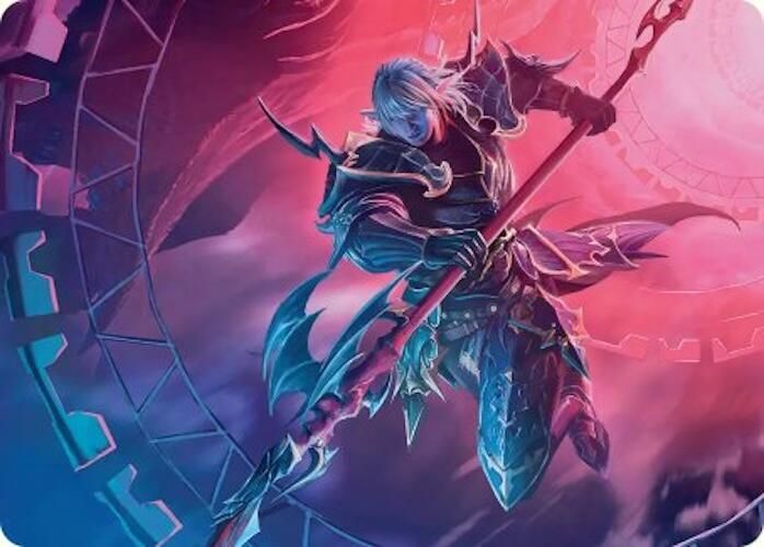 Estinien Varlineau Art Card 28 (Art Series: FINAL FANTASY)  | Good Games Modbury