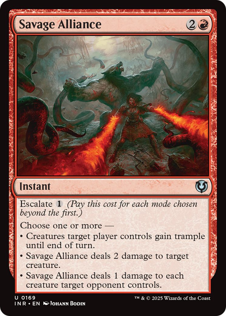 Savage Alliance [Innistrad Remastered] | Good Games Modbury