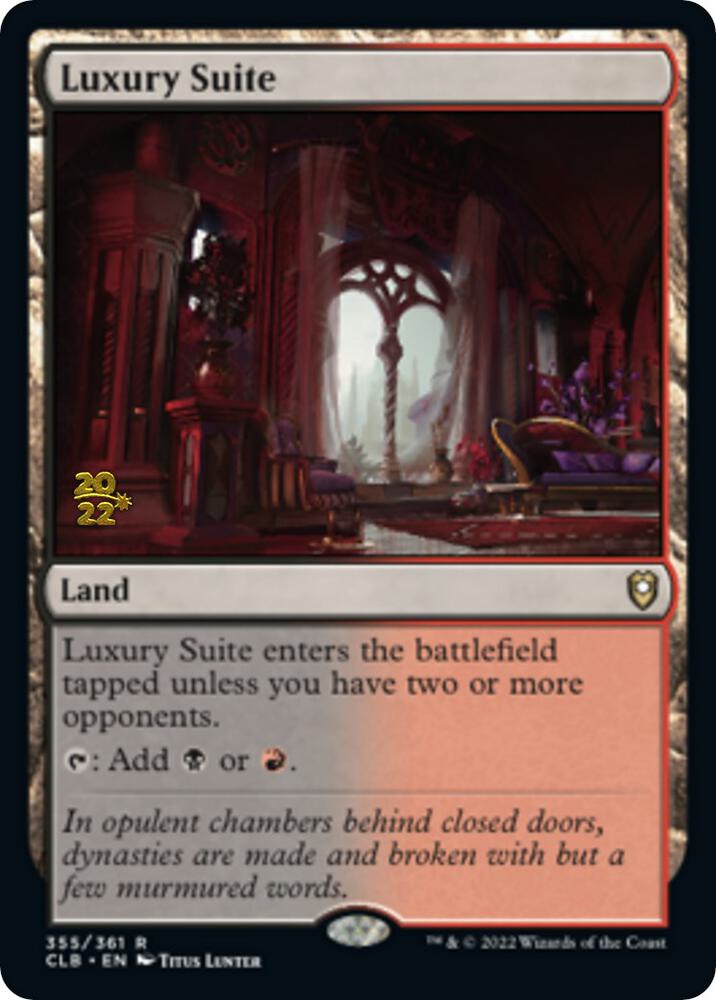 Luxury Suite 355s/108 (Prerelease Cards)  - Foil | Good Games Modbury