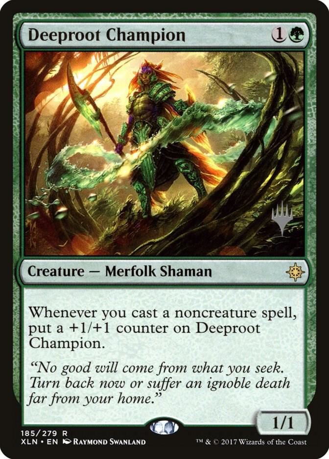 Deeproot Champion 185 (Promo Pack: Core Set 2020)  | Good Games Modbury