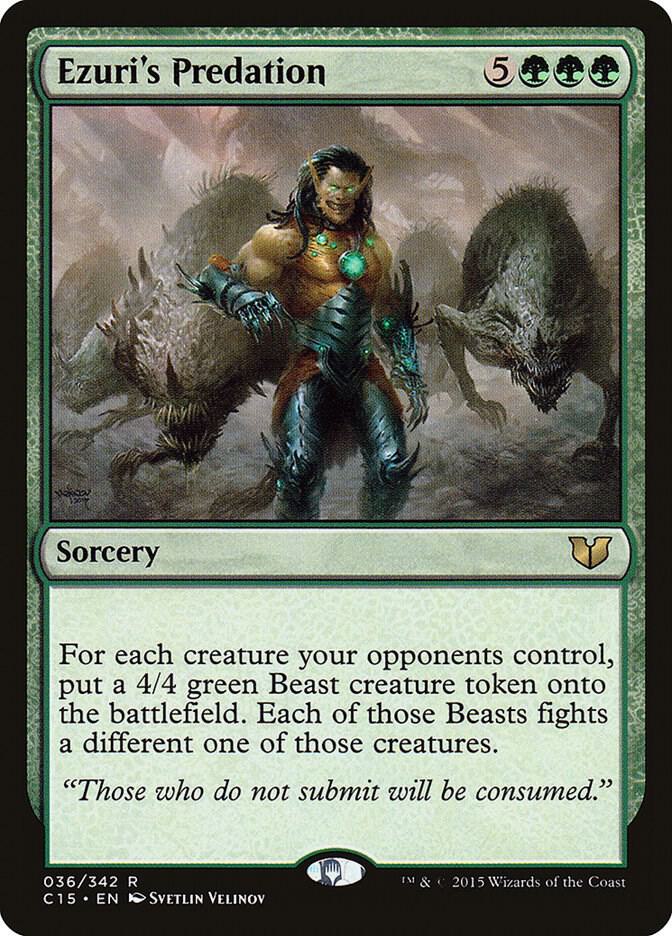 Ezuri's Predation 36/342 (Commander 2015)  | Good Games Modbury