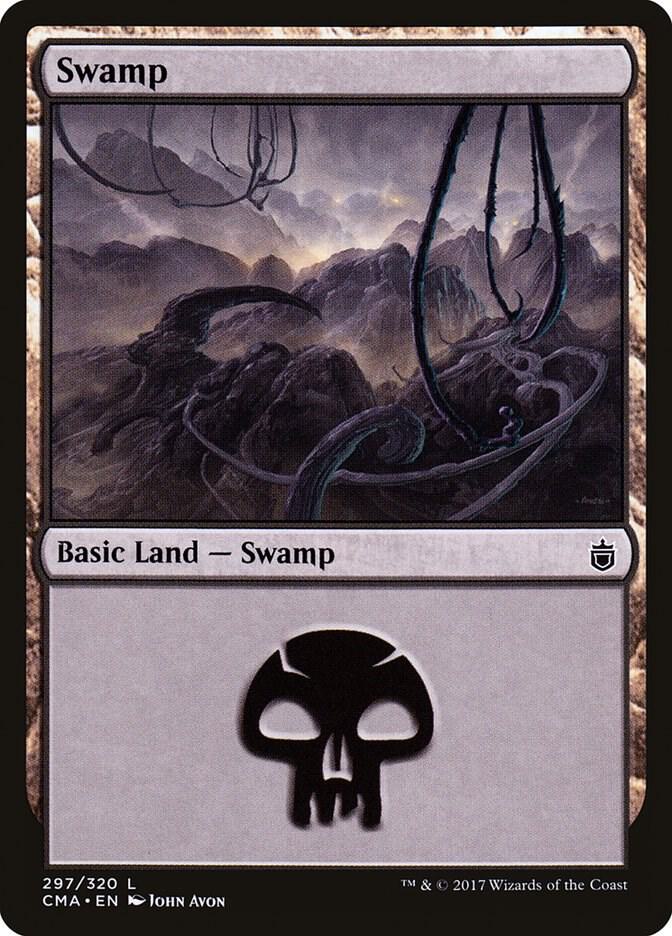 Swamp 297/320 (Commander Anthology)  | Good Games Modbury