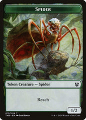 Satyr // Spider Double-Sided Token [Theros Beyond Death Tokens] | Good Games Modbury