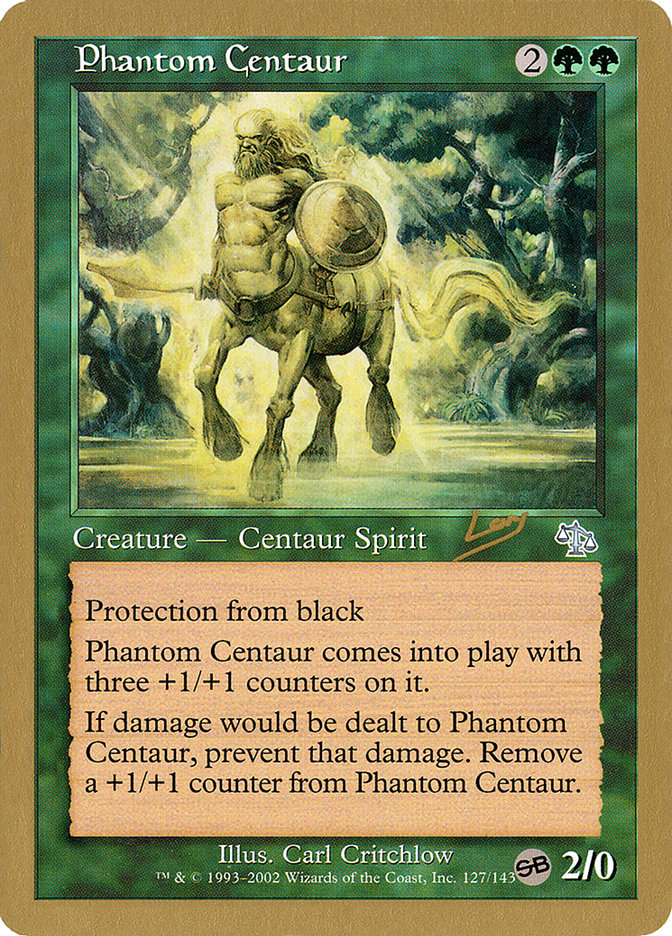 Phantom Centaur (Raphael Levy) (SB) [World Championship Decks 2002] | Good Games Modbury