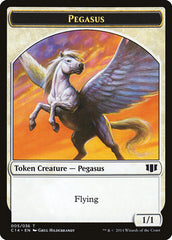 Kor Soldier // Pegasus Double-Sided Token [Commander 2014 Tokens] | Good Games Modbury