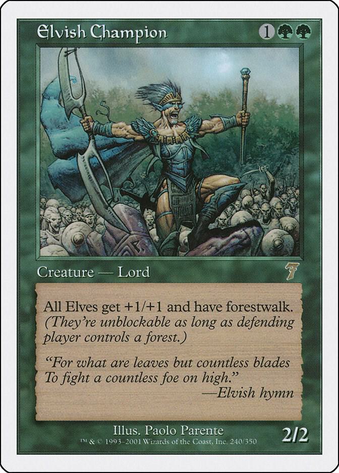 Elvish Champion 240/350 (7th Edition)  | Good Games Modbury
