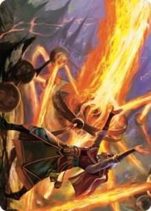 Ghitu Amplifier Art Card 32 (Art Series: Dominaria United)  | Good Games Modbury