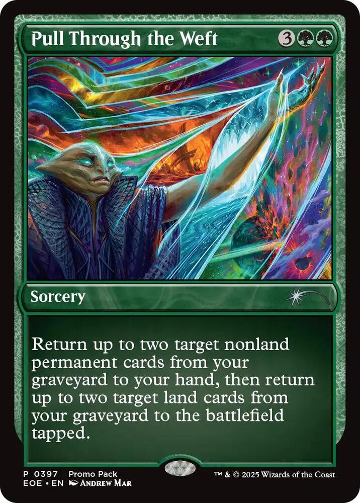 Pull Through the Weft 397 (Promo Pack: Edge of Eternities)  - Foil | Good Games Modbury