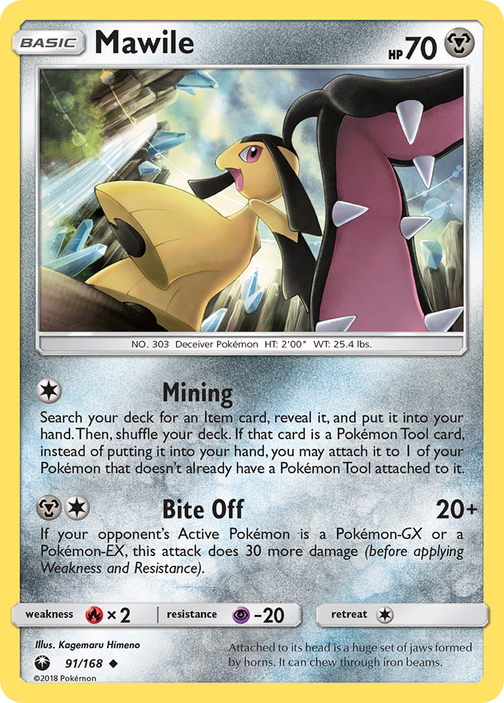 Mawile (91/168) [Sun & Moon: Celestial Storm] | Good Games Modbury