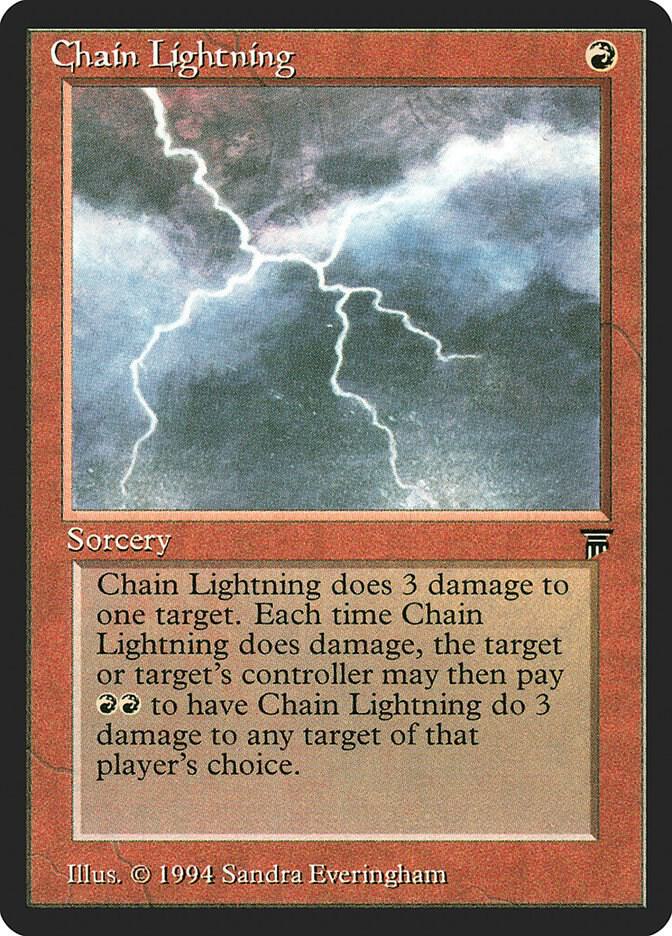 Chain Lightning 137/310 (Legends)  | Good Games Modbury