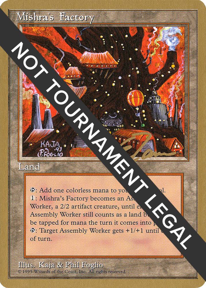 Mishras Factory 1996 Eric Tam 4ED et361/308 (World Championship Decks)  | Good Games Modbury
