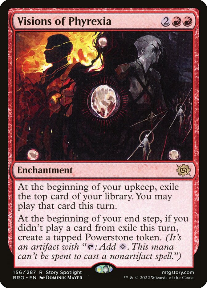 Visions of Phyrexia 156 (The Brothers' War)  - Foil | Good Games Modbury