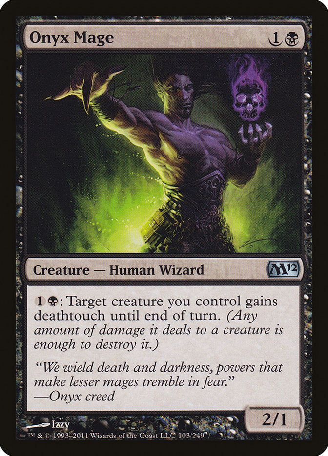 Onyx Mage [Magic 2012] | Good Games Modbury