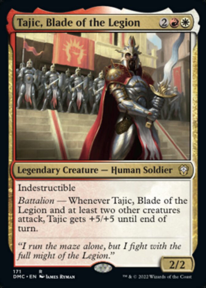 Tajic, Blade of the Legion [Dominaria United Commander] | Good Games Modbury