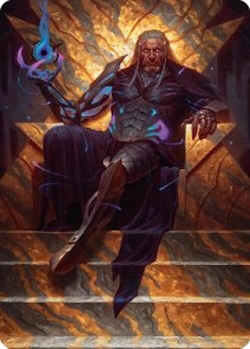 Tezzeret Cruel Captain Art Card 1 54 1 (Art Series: Edge of Eternities)  | Good Games Modbury