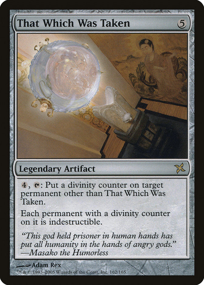 That Which Was Taken 162/165 (Betrayers of Kamigawa)  | Good Games Modbury