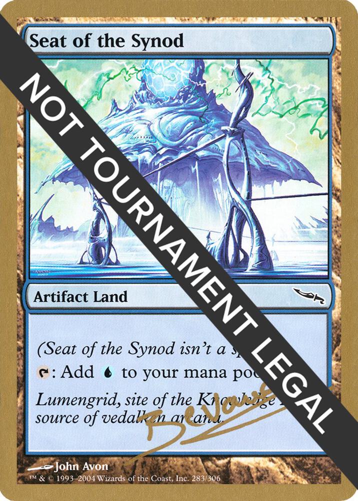 Seat of the Synod 2004 Manuel Bevand MRD mb283/103 (World Championship Decks)  | Good Games Modbury