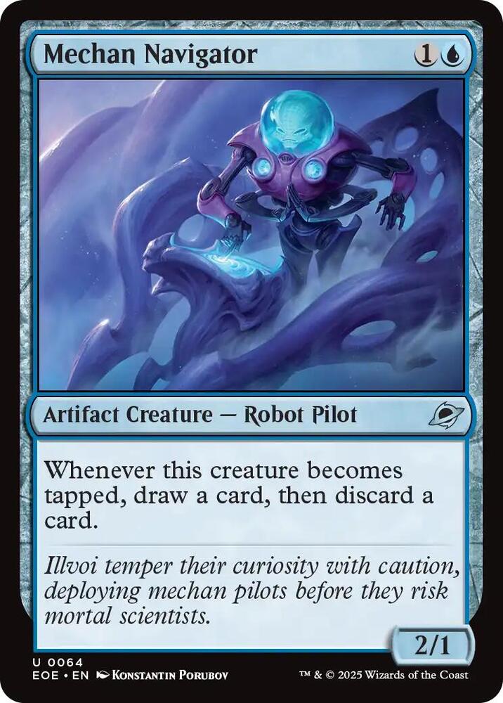 Mechan Navigator 64 (Edge of Eternities)  - Foil | Good Games Modbury