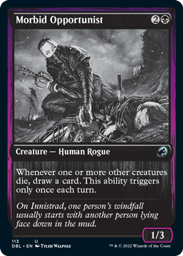 Morbid Opportunist [Innistrad: Double Feature] | Good Games Modbury